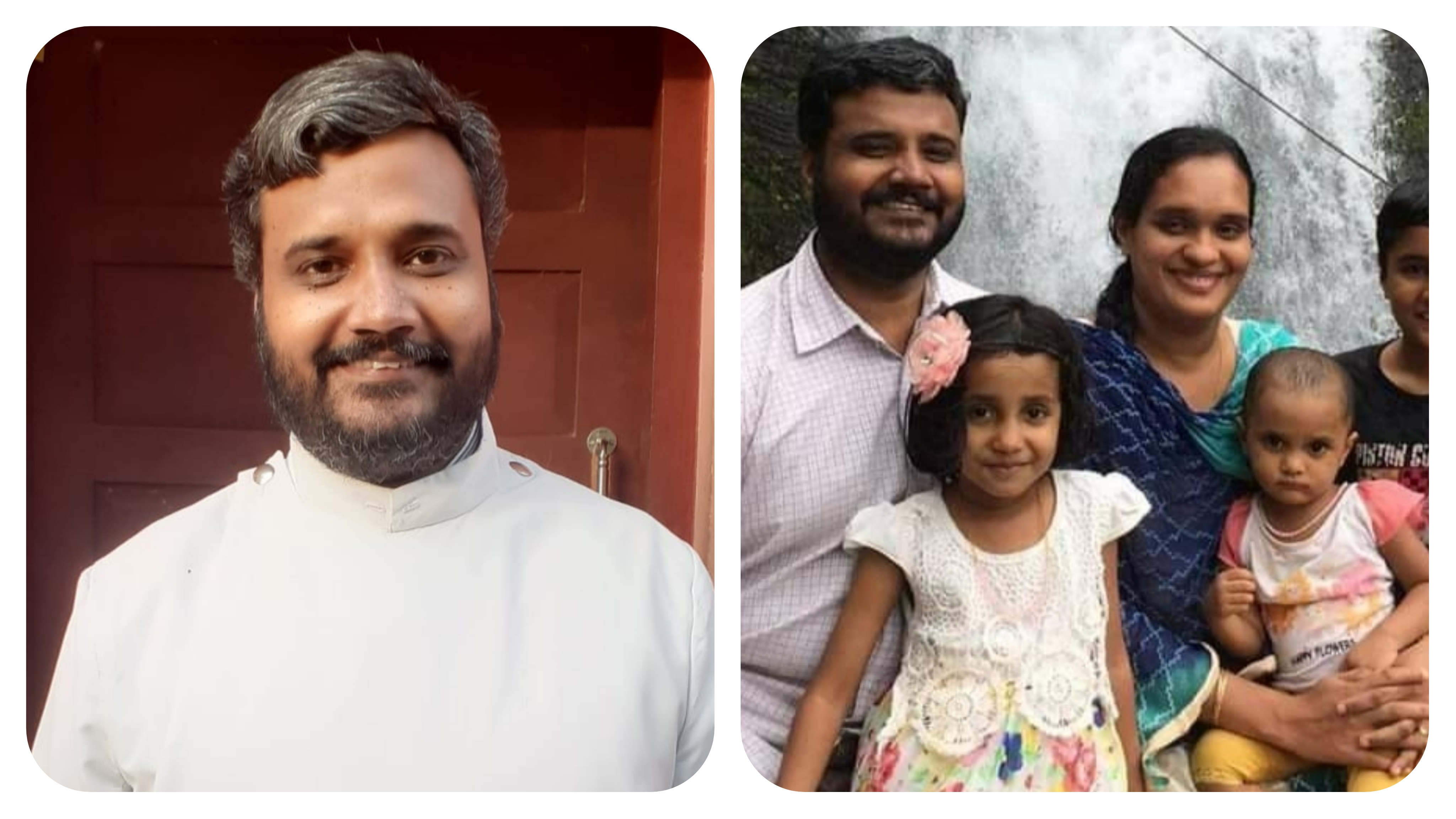 Rev. Abraham Sathyanathan & family
